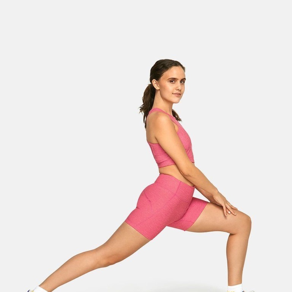 Pink Warmup Shorts